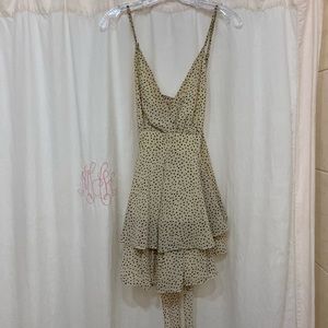 Princess Polly brown and tan romper
